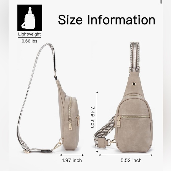 Telena Beige Belt Bag - Picture 2 of 3